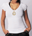 Baby Phat - triko A2A00340 white