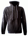 Two Angle- mikina Medwar black
