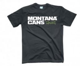  Montana T-Shirt Typo+Logo - Charcoal Montana T-Shirt Typo+Logo - Charcoal