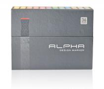 Alpha Markers - sada fix Alpha 36 kusů