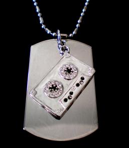 Master Dis - dogtag 10102 Tape silver
