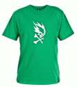 Pyromaniac - triko Flame Skull green