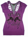 RocaWear - triko RC10-1120 purple