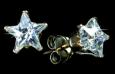 Master Dis - earrings 10008 star 4mm Crystal 