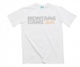  Montana T-Shirt Typo+Logo - White 